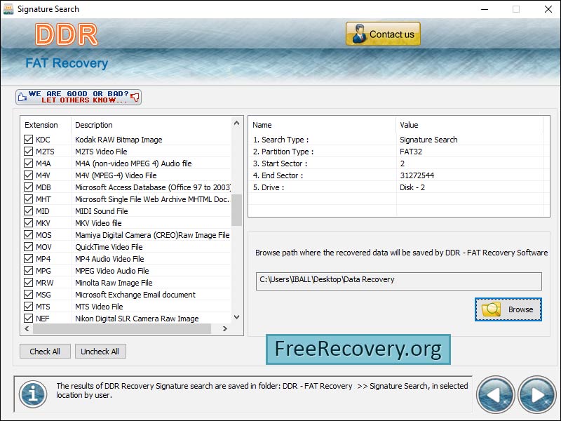 Fat Data Recovery Free 4.0.1.6 full
