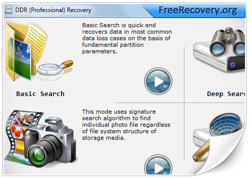 DDR professional data recovery software