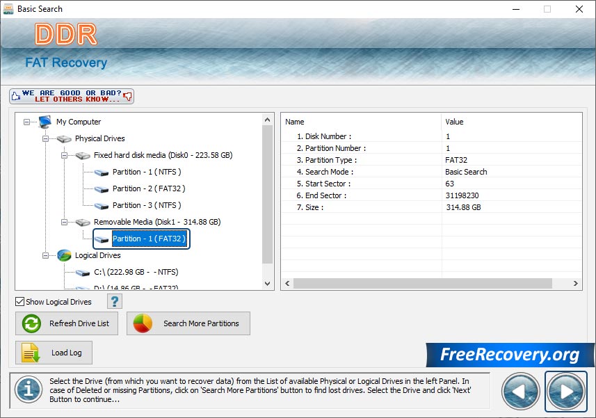 Select Partition