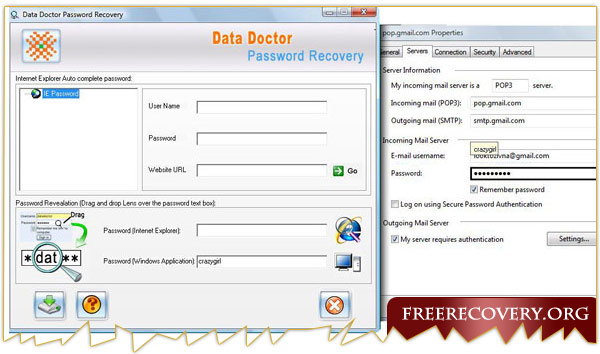 Internet explorer password recovery software