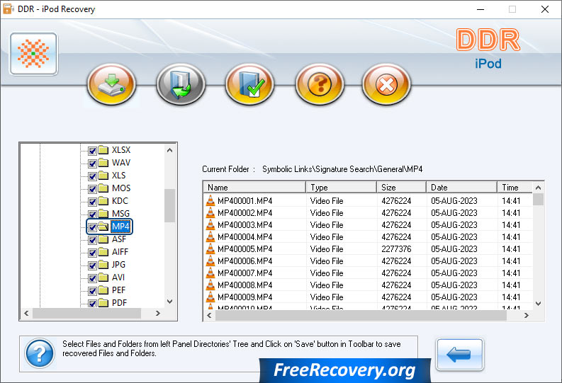 Save Recovered File