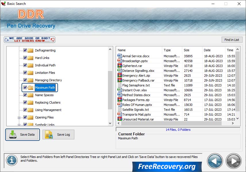 Save Data